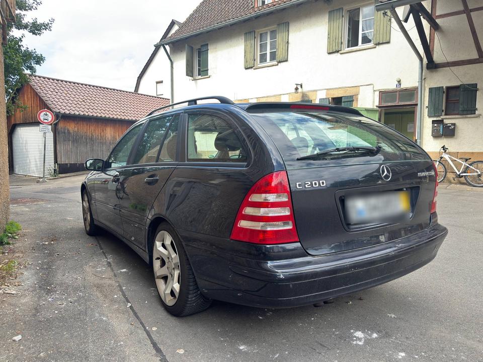 Mercedes Benz C 200 2007 — engine