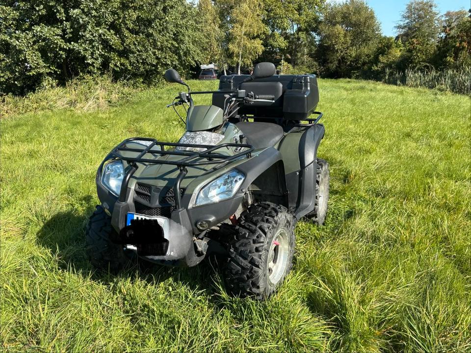 Kymco Gelöscht • Quad LOF Kymco MXU 500 4x4 Winde Tüv 06/28 2007 — вигляд ззаду