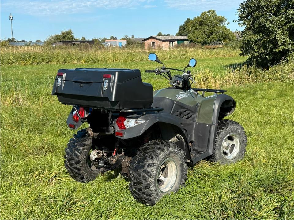 Kymco Gelöscht • Quad LOF Kymco MXU 500 4x4 Winde Tüv 06/28 2007 — салон