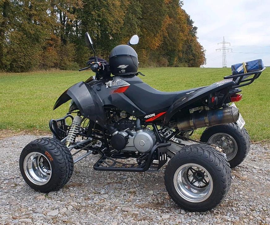 Weitere Motorräder Gelöscht • Triton Baja 400R – 20 PS – TÜV 03/2028 2010 — вигляд ззаду