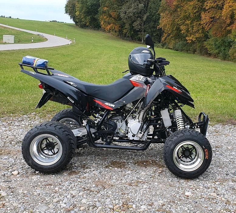 Weitere Motorräder Gelöscht • Triton Baja 400R – 20 PS – TÜV 03/2028 2010 — салон