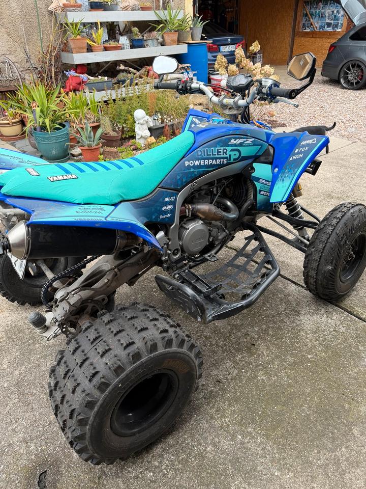  Yamaha YFZ 450R LOF | 480ccm | RMX Motorrevision | TÜV 04/28 2009 — interior
