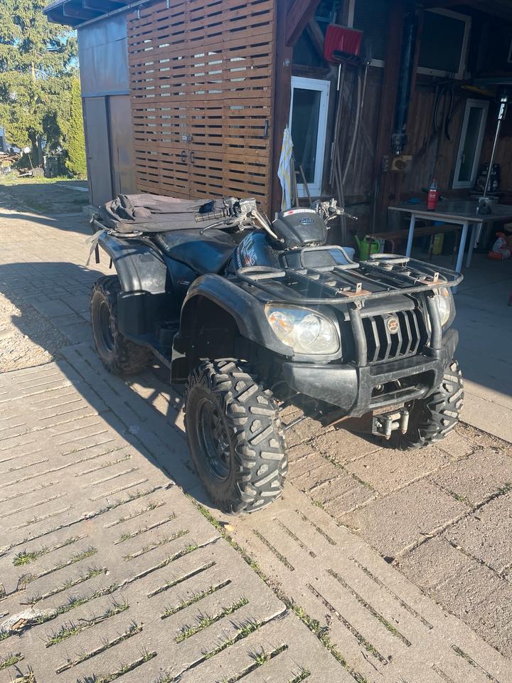  Quad ATV Atlas 500 CF Moto 2013 — rear view