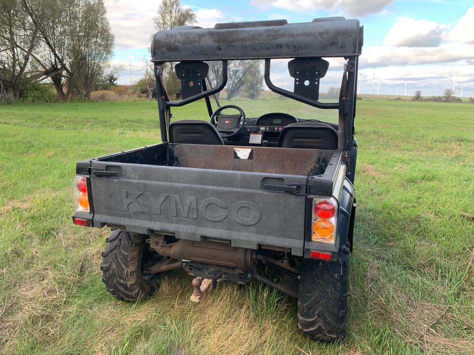 Kymco UXV 500 4×4 – nur 3.200 km – Allrad, Seilwinde, AHK 2009 — rear view