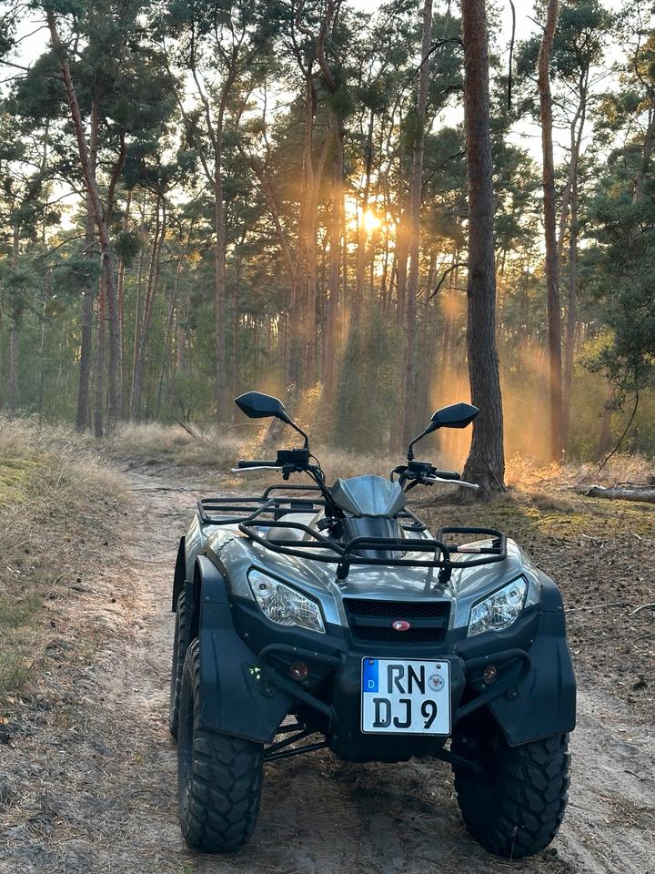 Kymco Quad Kymco MXU 450i LoF Quad 2013 — вигляд ззаду