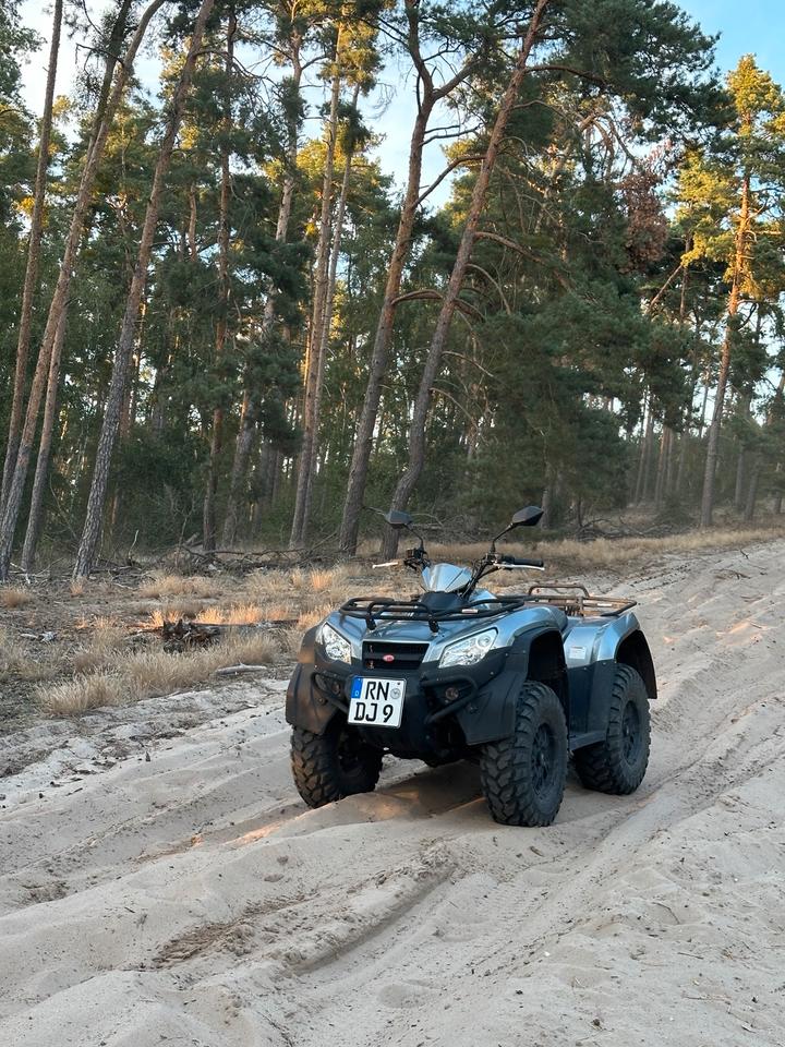 Kymco Quad Kymco MXU 450i LoF Quad 2013 — салон