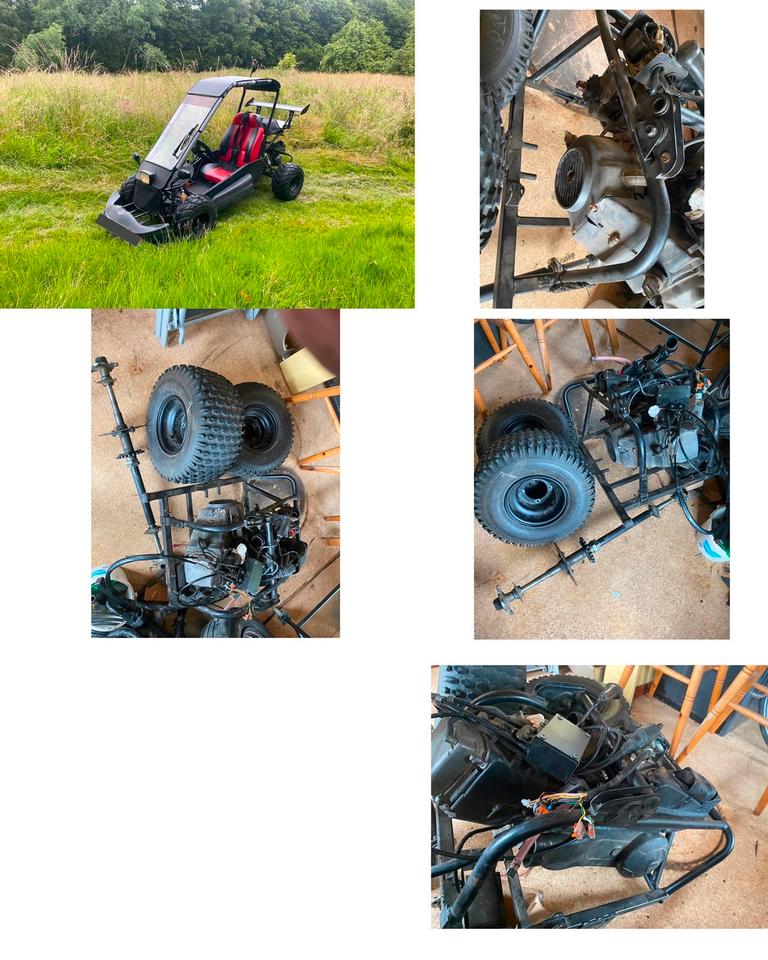 Weitere Motorräder Buggy ,Einzelstück mit sehr vielen Extras Tüv bis 2/28 2006 — interior