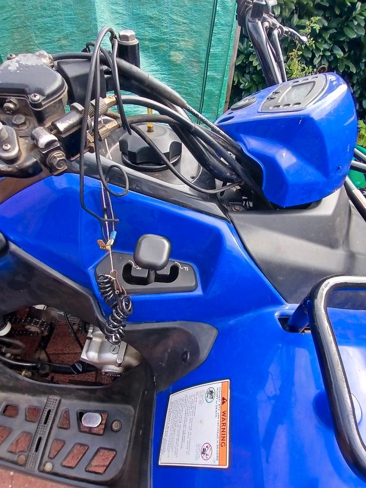 Kymco Gelöscht • Kymco MXU 150 ccm Quad ATV blau defekt 2007 — photo 13