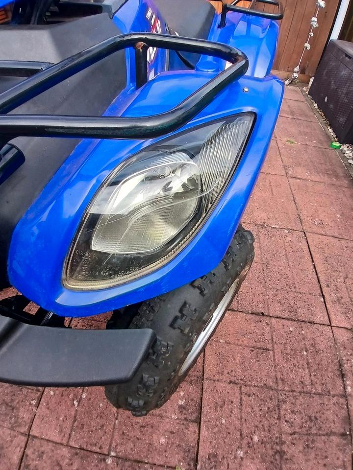 Kymco Gelöscht • Kymco MXU 150 ccm Quad ATV blau defekt 2007 — photo 14