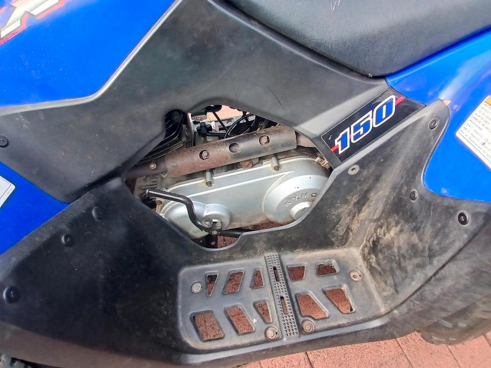 Kymco Gelöscht • Kymco MXU 150 ccm Quad ATV blau defekt 2007 — photo 8