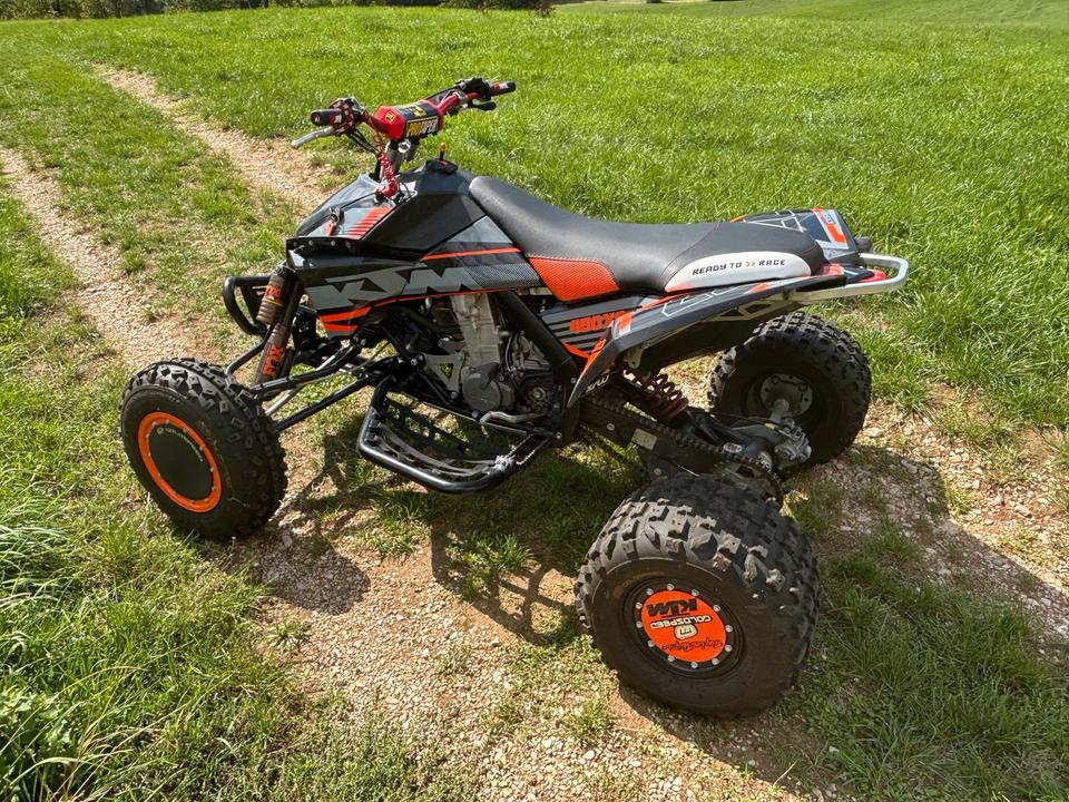 KTM Quad xc 525 2010 — rear view