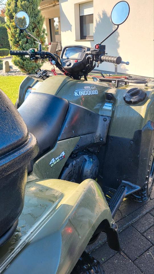 Suzuki Kingquad 500 [ ATV ] inkl. Anhänger 2011 — interior