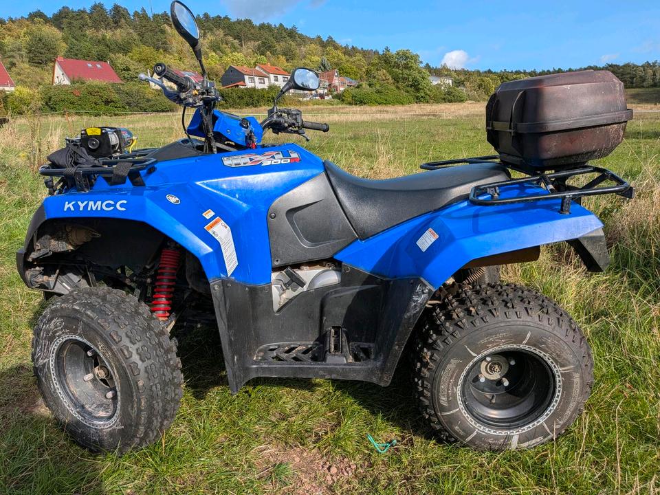 Kymco MXU 300R 2014 — interior