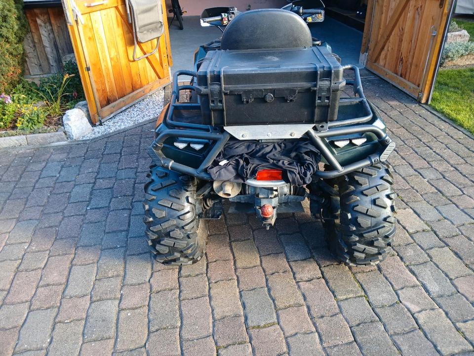  can am,Bombardier, atv,quad,can am outlander 800 Max,can am, 2006 — rear view