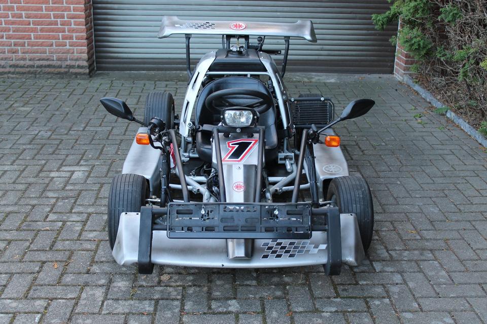 Weitere Motorräder Kreidler F-kart 170 SMC Go Kart Straßenzulassung 2009 — вигляд ззаду