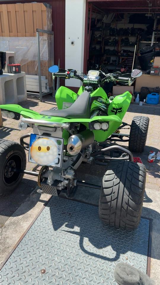 Kawasaki KFX450R Quad, Bj. , LOF Zulassung 2012 — rear view