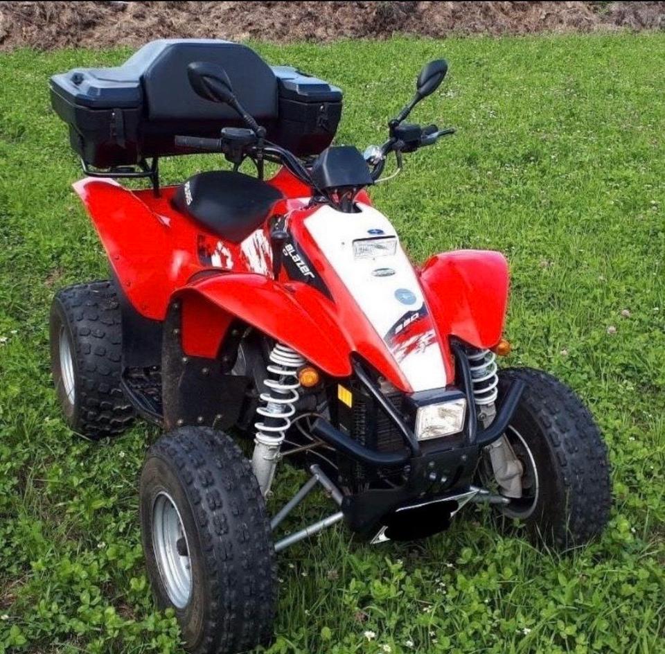 Weitere Motorräder POLARIS Trail Blazer 330 QUAD 2011 — rear view