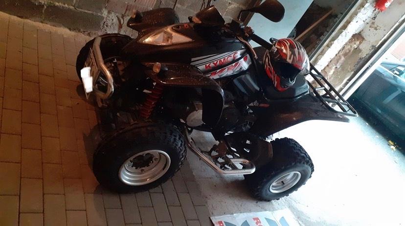 Kymco KXR 250 2006 — interior