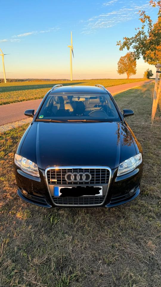 Audi A4 2007 — rear view