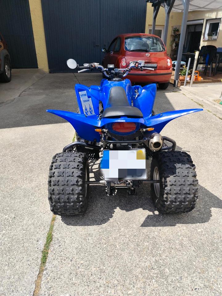 Yamaha Raptor 350 2006 — салон