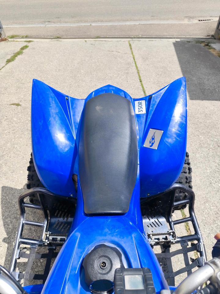 Yamaha Raptor 350 2006 — двигун 348 ccm