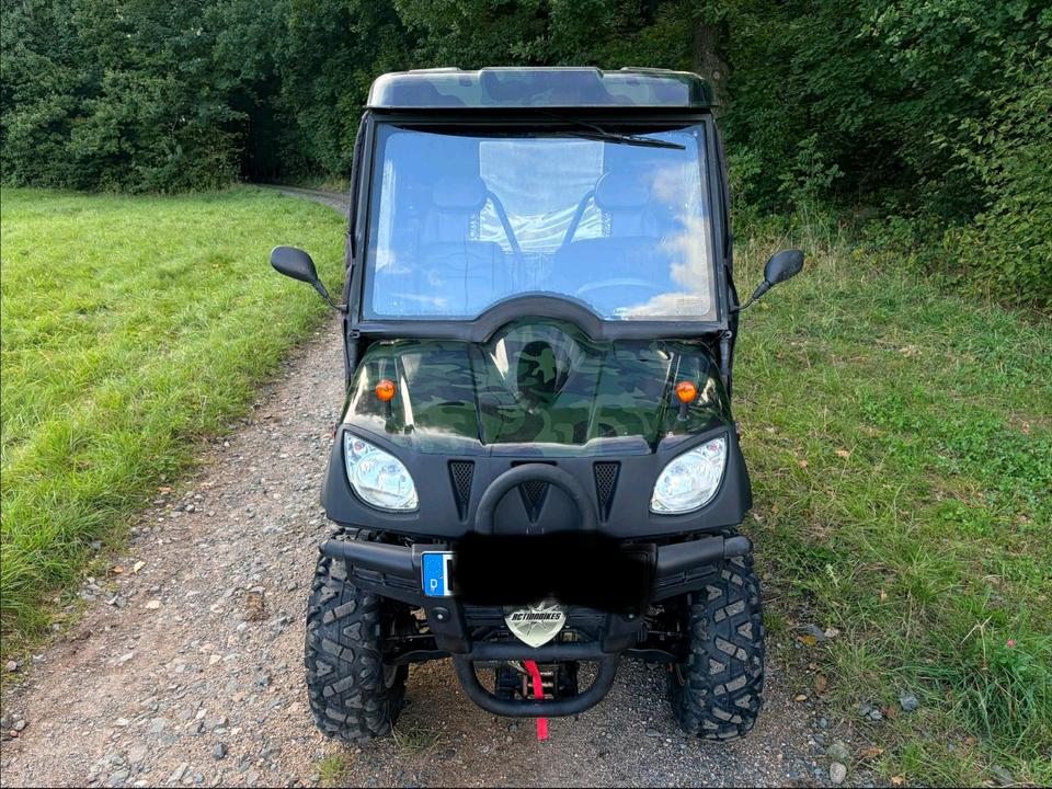 Weitere Motorräder Gelöscht • cf moto XUV 500 UTV 2013 — interior