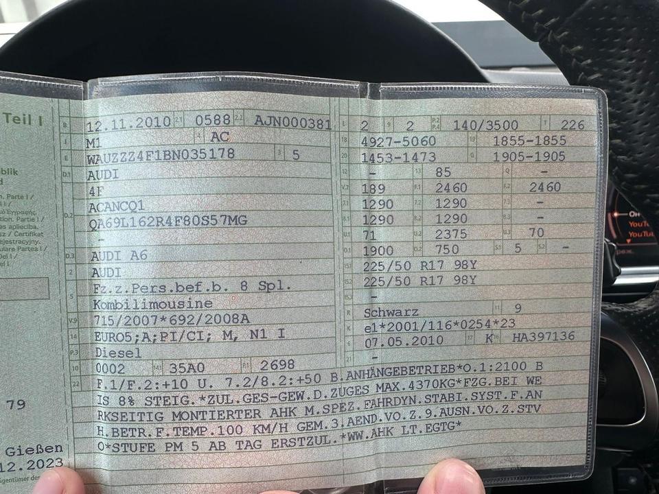 Audi A6 2010 — photo 10