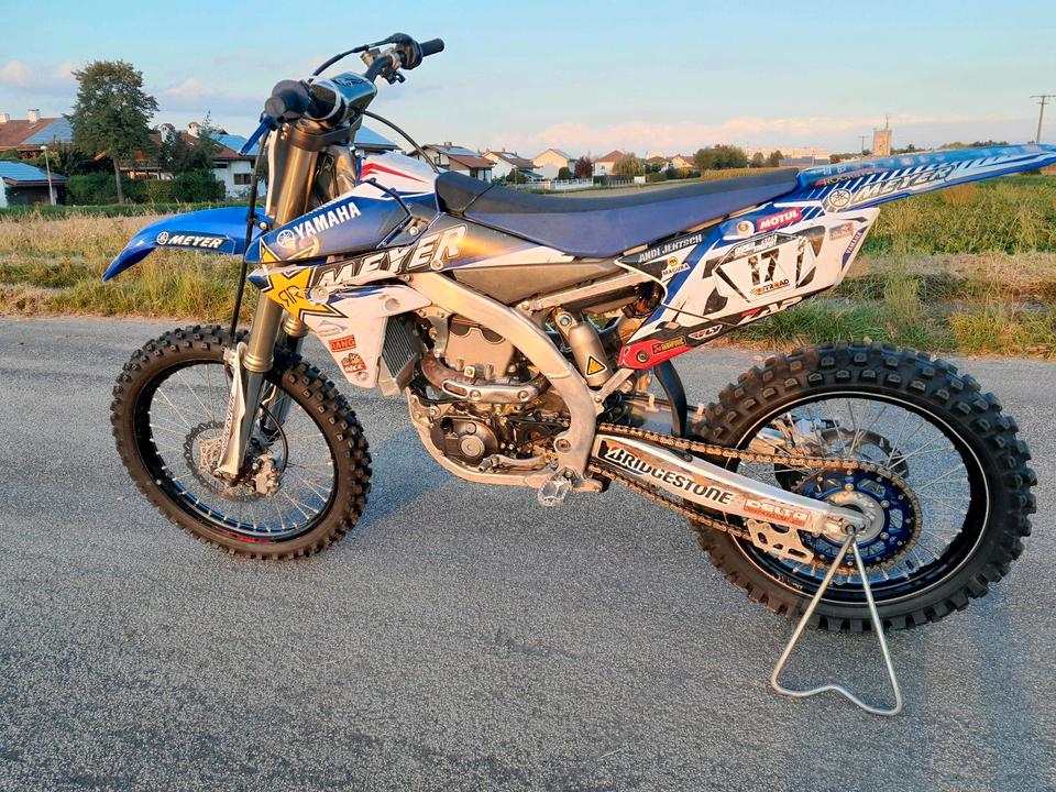 Yamaha Gelöscht • Yamaha YZ450F Motocross Enduro Rekluse 2015 — engine 449 ccm