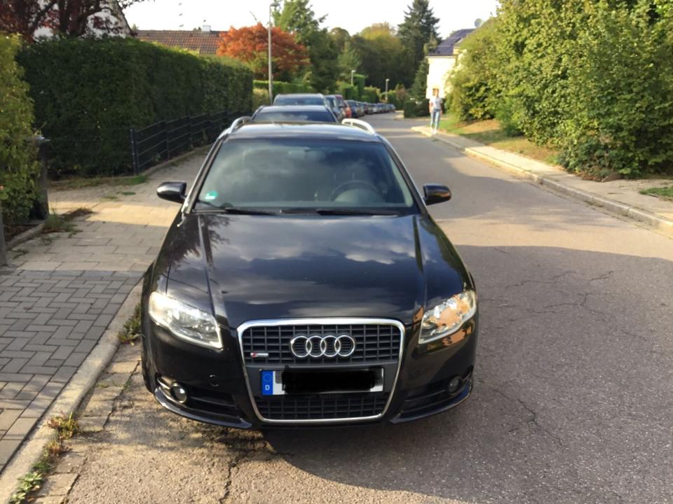 Audi A4 2007 — rear view