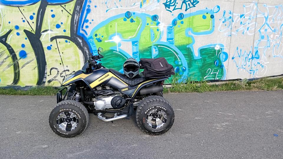 Kymco Gelöscht • Kymco Maxxer 300 Automatik vbw Sport Alufelgen Tasche TÜV 2014 — interior