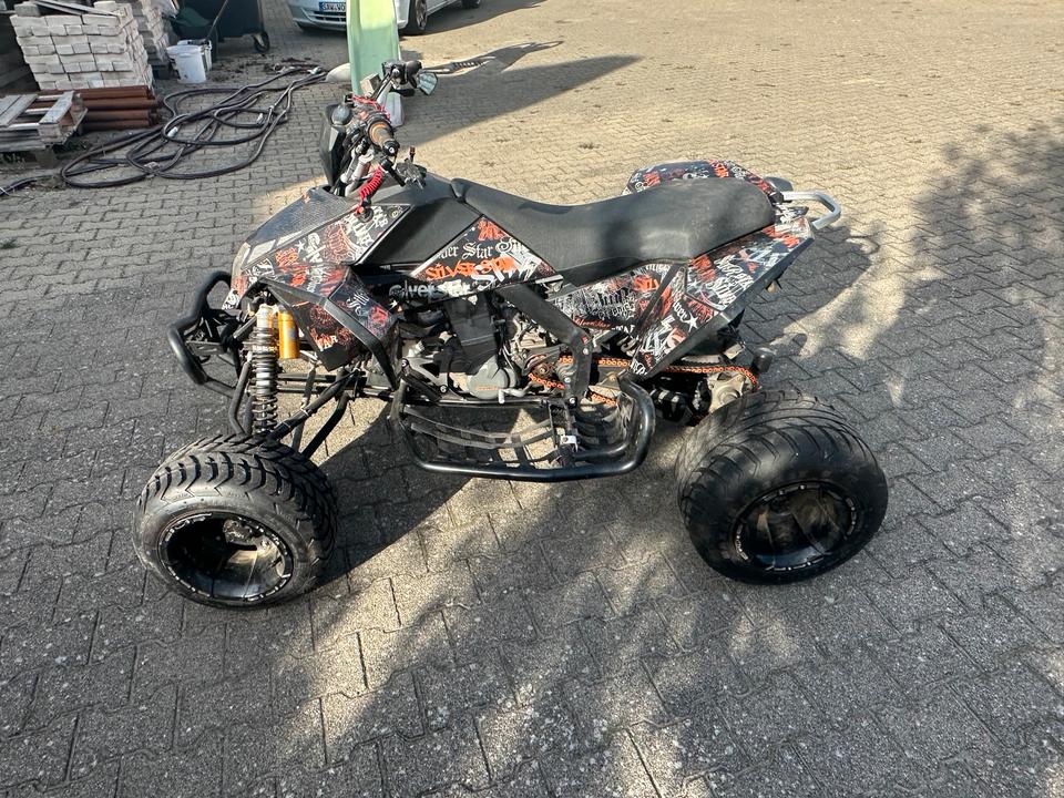 KTM 525 XC Quad ATV 2009 — rear view
