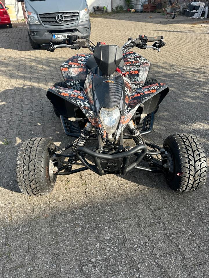 KTM 525 XC Quad ATV 2009 — interior