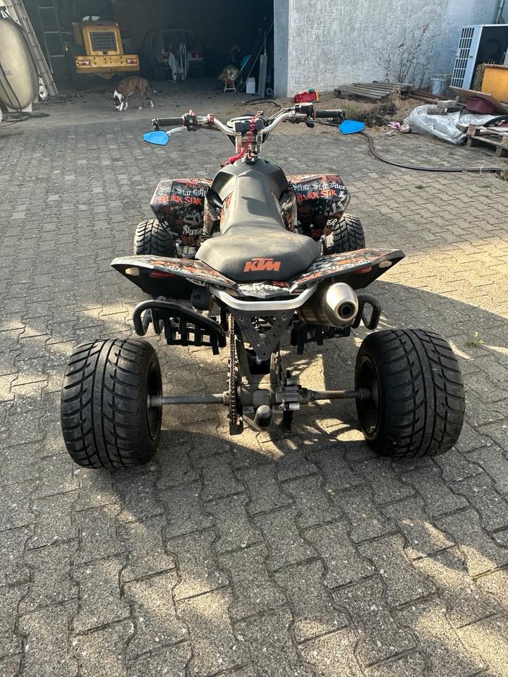 KTM 525 XC Quad ATV 2009 — engine