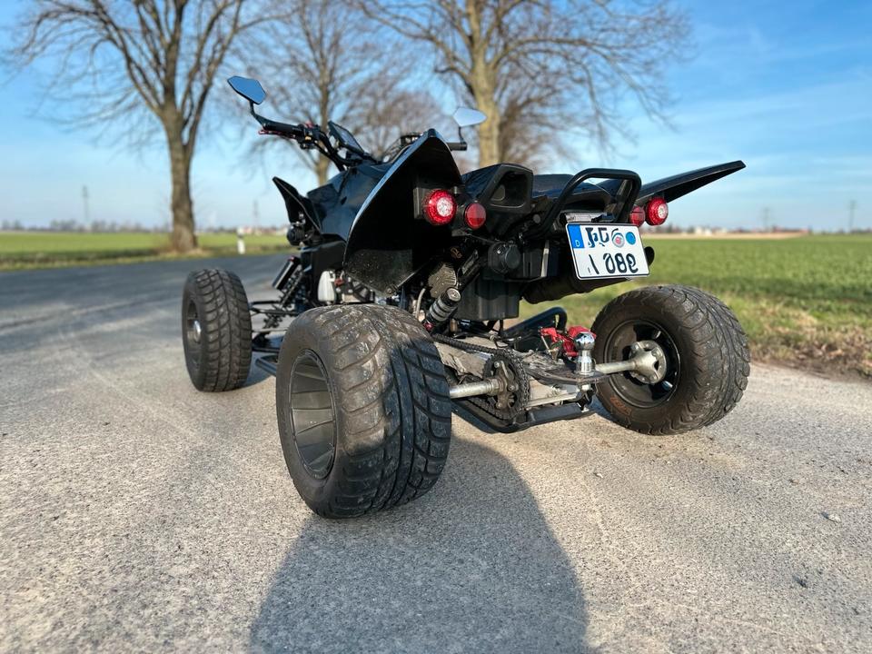 Weitere Motorräder Quad Triton 450 Supermoto Black Lizard Edition LOF 250 DB 2013 — rear view