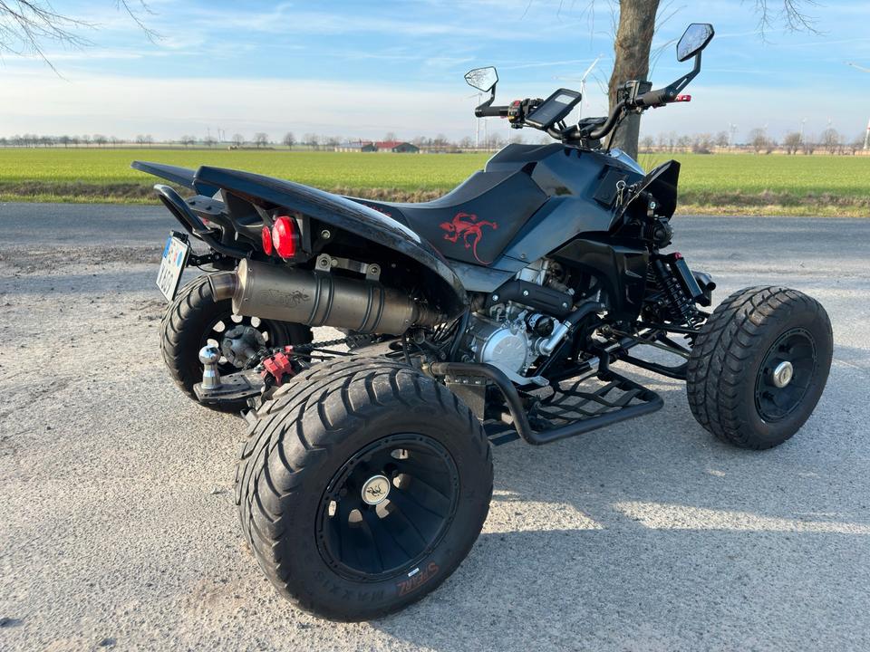 Weitere Motorräder Quad Triton 450 Supermoto Black Lizard Edition LOF 250 DB 2013 — engine 449 ccm