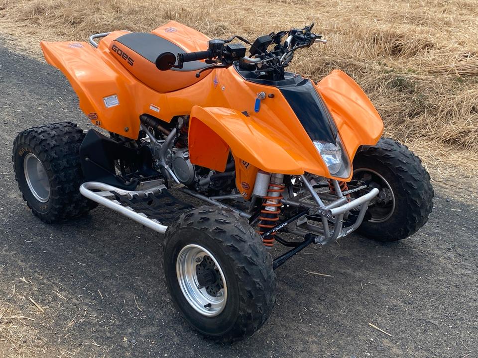 Quad Sportquad 450ccm Hyosung 450 TE - TÜV Neu - Leistung Offen 2008 — interior