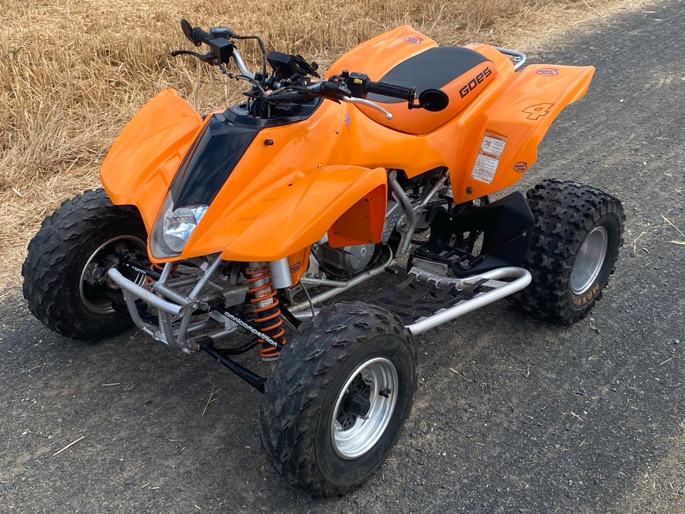  Quad Sportquad 450ccm Hyosung 450 TE - TÜV Neu - Leistung Offen 2008 — engine 449 ccm