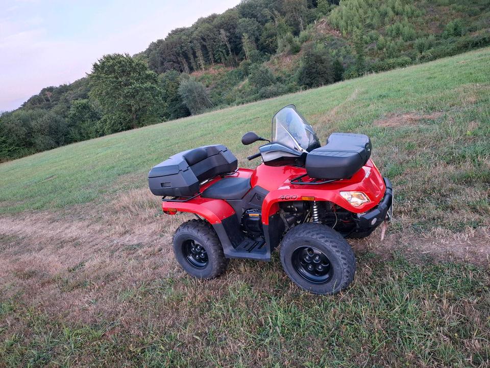 Weitere Motorräder Qwad Arctic cat 400 2014 — interior