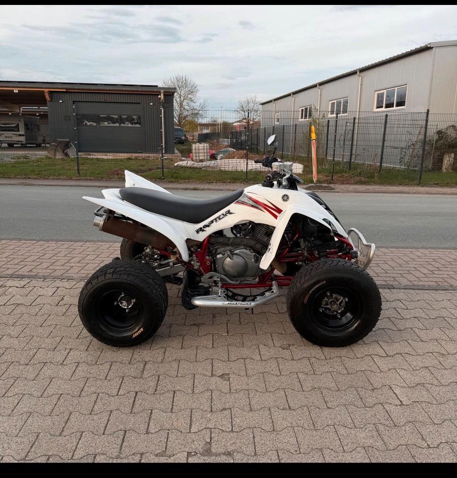Yamaha raptor 350 LOF Alles neu mit rechnung 2007 — rear view