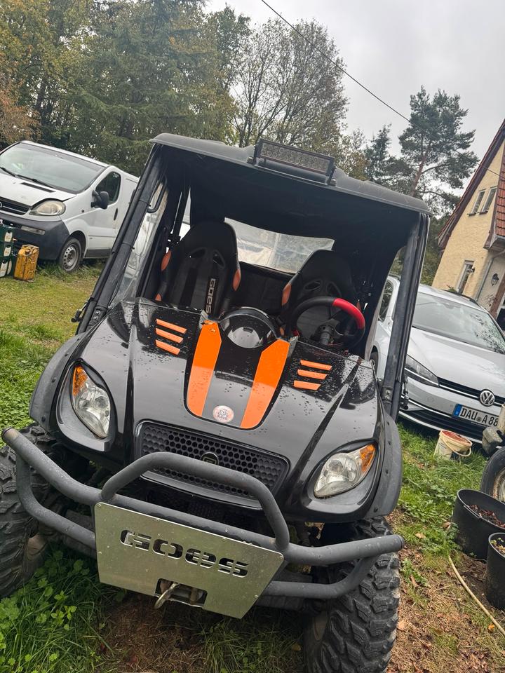  Goess Ruf 500 650 ATV UTV Quad SidebySide Buggy 2012 — вигляд ззаду