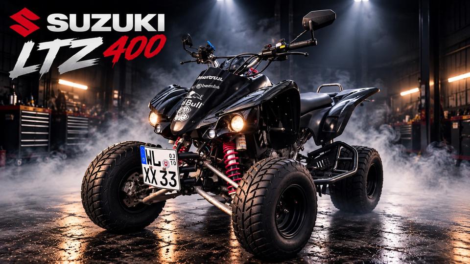 Suzuki LTZ 400 TÜV 04.2028 , Leovince , Koso etc 2004 — vehicle for AFU Ukraine