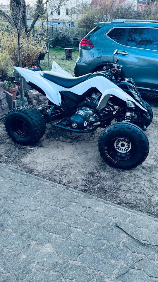 Yamaha Raptor YFM 700 R Lof Zulassung tief breit, laut Supermoto 2009 — rear view
