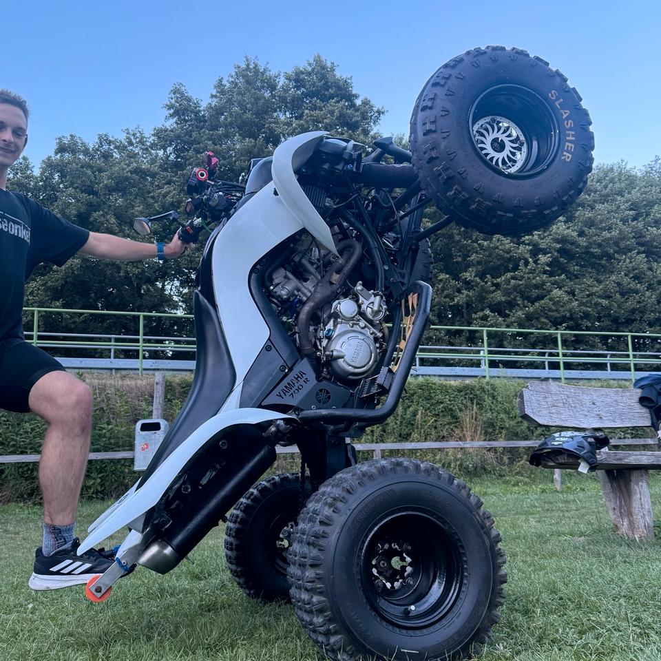 Yamaha Raptor YFM 700 R Lof Zulassung tief breit, laut Supermoto 2009 — photo 8