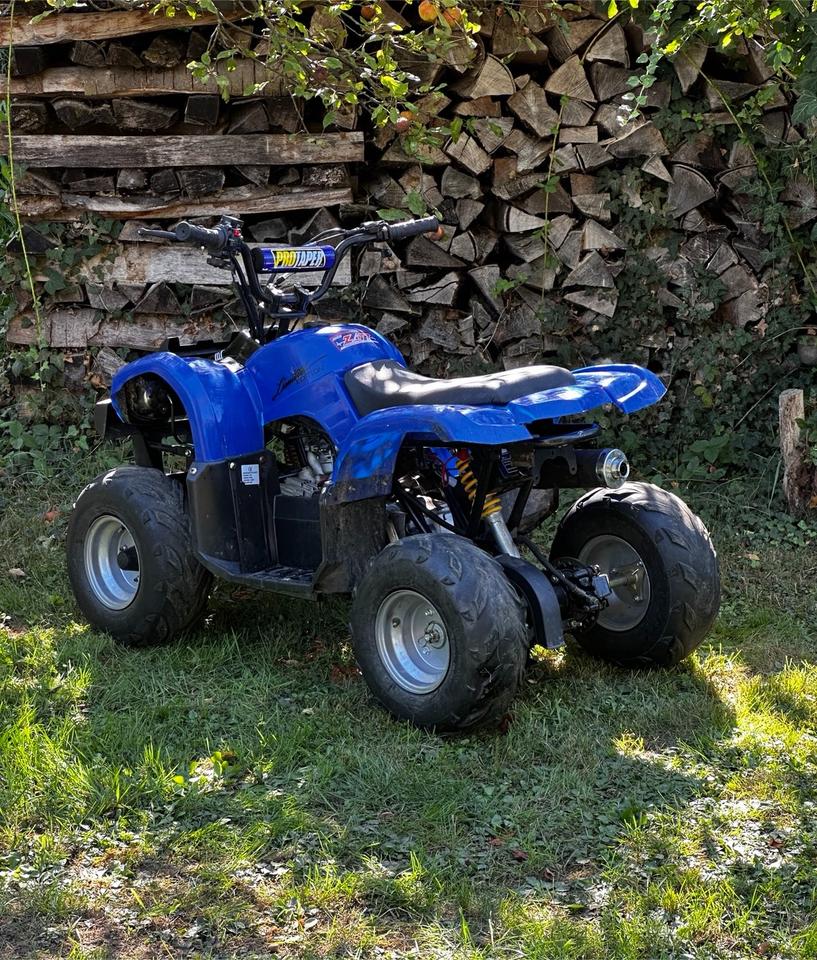 Weitere Motorräder Reserviert •Kinder/ Jugend Quad 110ccm Fahrbereit! mit Licht wie Pit bike 125 2009 — engine 107 ccm