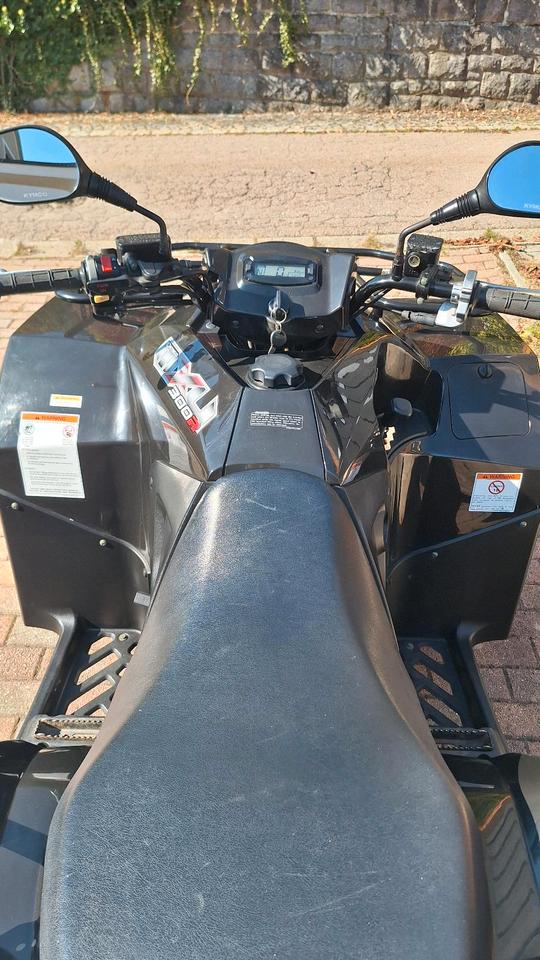 Kymco Quad MXU300R 2011 — rear view