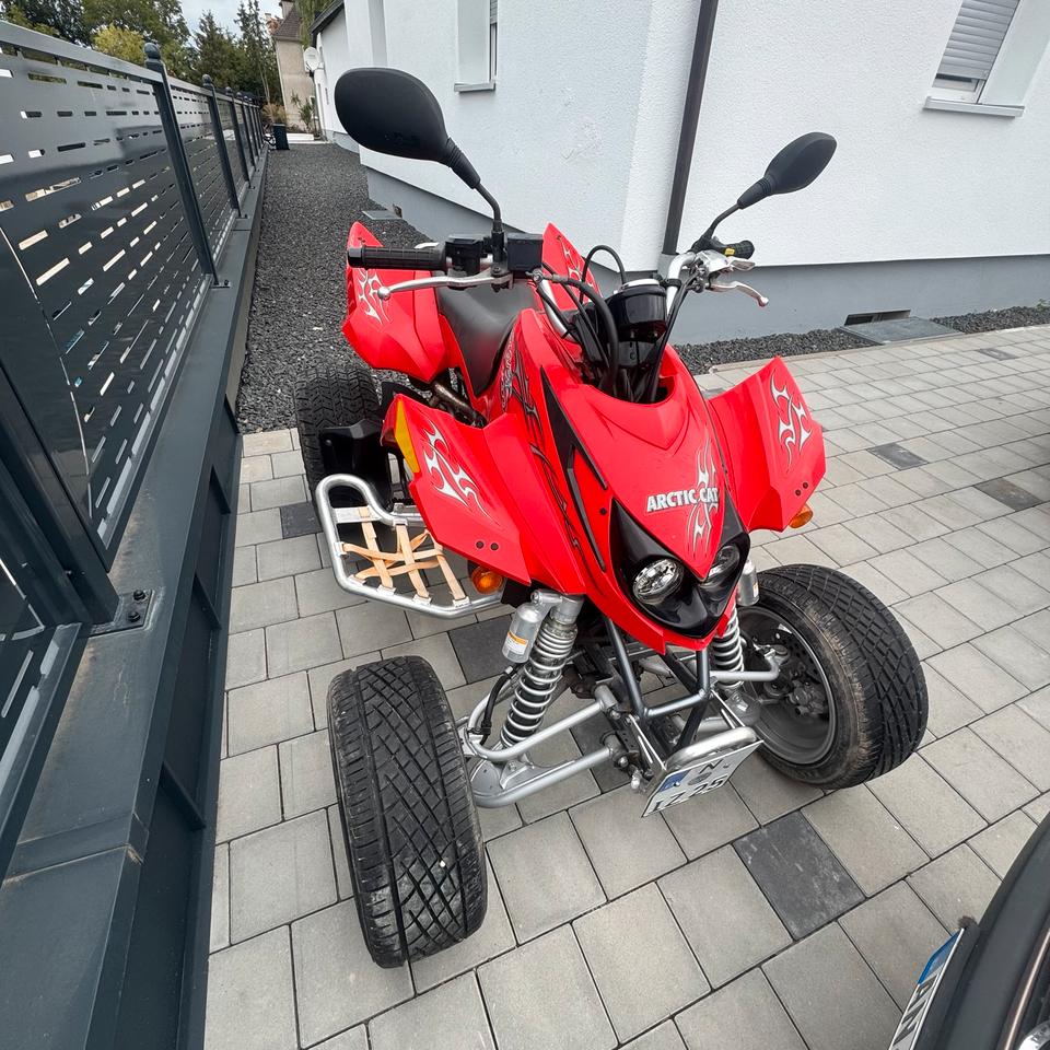 Weitere Motorräder Quad ARCITC CAT DVX 400 2006 — rear view
