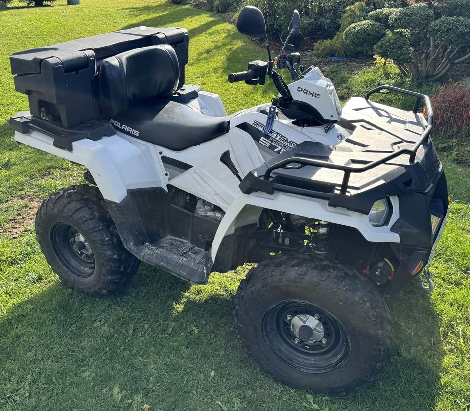Quad ATV Polaris Sportsman 570 mit Heckkoffer und LOF Zulassung