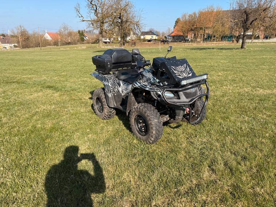 Suzuki LT-A 700 X Kingquad 4x4 LOF*Seilwinde 2007 — vehicle for AFU Ukraine
