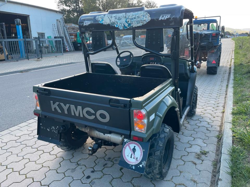 Kymco Gelöscht • Kymco uxv700i 4wd Allrad buggy 2014 — двигун 699 ccm