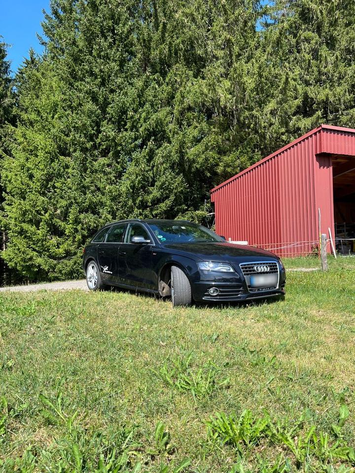 Audi A4 2011 — rear view